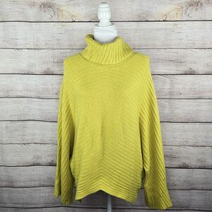 Anthropologie Moth Tisbury Knit Bat Wing Turtleneck Mockneck Sweater Large